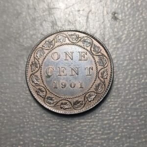 CANADA VICTORIA 1 CENT 1901 EBC+