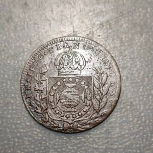 BRASIL BRAZIL 20 REIS 1825 R MBC+/EBC
