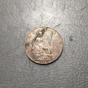 GREAT BRITAIN GRAN BRETAÑA GEORGE V FARTHING 1919 SC-
