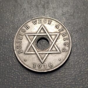 BRITISH WEST AFRICA EDWARD VIII 1 PENNY 1936 KN KM 16 MBC