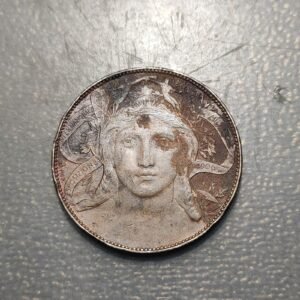 ITALIA REINO VITTORIO EMANUELE III EXPOSICION MILANO 1906 BONO DE 20 CENTESIMI