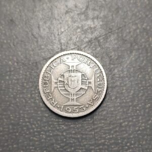 CABO VERDE CAPE VERDE 2,50 ESCUDOS 1953 KM 9 MBC-/MBC