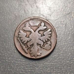 RUSIA RUSSIA DENGA 1/2 KOPEK 1737 BC