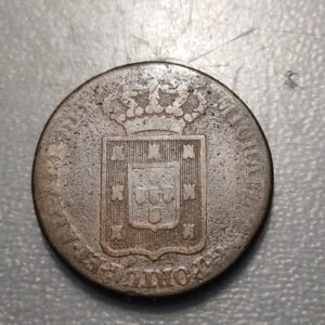 PORTUGAL MIGUEL I 40 REIS 1830 BC+