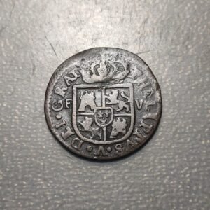 ESPAÑA VALENCIA FELIPE V SEISENO 1709 F-V