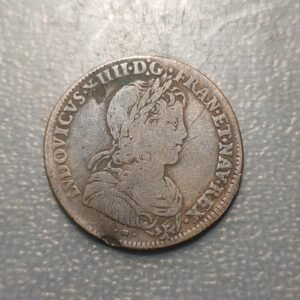 FRANCIA FRANCE LOUIS XIV JETTON SF (1601-1666) ANA MARIA DE AUSTRIA