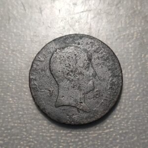 ESPAÑA JUBIA FERNANDO VII 8 MARAVEDIS (1823-1827) TIPO CABEZON J/8