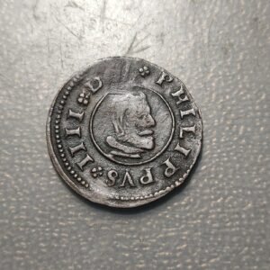 ESPAÑA MADRID FELIPE IV 16 MARAVEDIS 1662 S