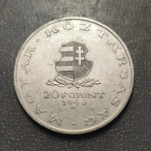 HUNGRIA HUNGARY 20 FORINT 1948