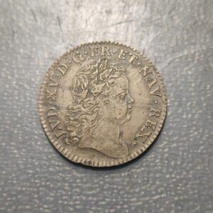 FRANCIA FRANCE LOUIS XV JETTON SF (1722) LOUIS XV Y FELIPE DE ORLEANS