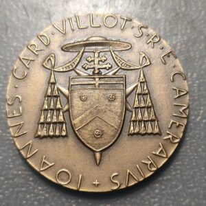 MEDALLA RELIGIOSA VATICANO CARDENAL JUAN VILLOT SEDE VACANTE 1978 BRONCE