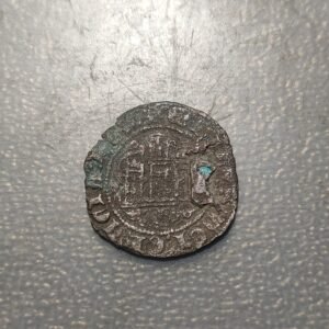 ESPAÑA BURGOS ENRIQUE III BLANCA (1390-1406)