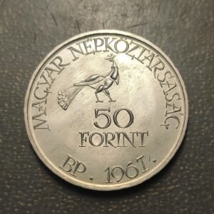 HUNGRIA HUNGARY 50 FORINT 1967 KM 578 SC-