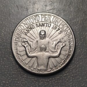 MEDALLA RELIGIOSA 1975 PABLO VI AÑO SANTO RENOVACION Y RECONCILIACION