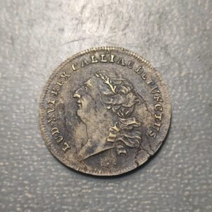 FRANCIA FRANCE LOUIS XVI JETTON SF (1793) AMOR PATRIAE MUERTE DE LOUIS XVI