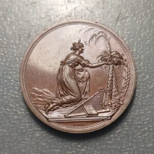 MEDALLA RELIGIOSA ALEMANIA POR LA PIEDAD Y LA VERDADERA VIRTUD BRONCE