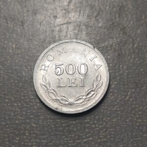 RUMANIA ROMANIA 500 LEI 1946 MBC+