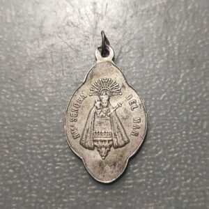 MEDALLA RELIGIOSA BARCELONA SIGLO XIX NUESTRA SEÑORA DEL MAR PLATA