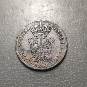 ESPAÑA BARCELONA ISABEL II 3 CUARTOS 1841