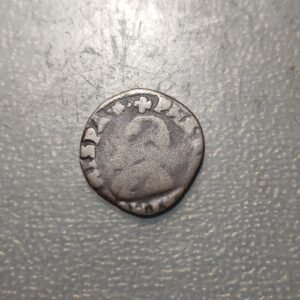 IMPERIO ESPAÑOL PAISES BAJOS DOLE FELIPE II FRANCO CONDADO DOBLE DINERO 1606