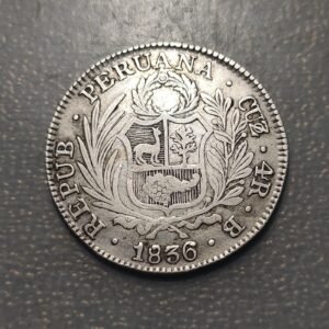 PERU CUZCO 4 REALES 1836