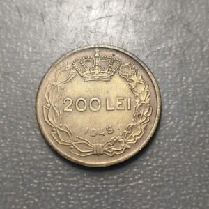 RUMANIA ROMANIA 200 LEI 1945 MBC
