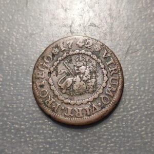 ESPAÑA SEGOVIA FELIPE V 4 MARAVEDIS 1742