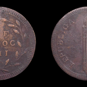 ITALIA REPUBLICA ROMANA (1798-1799) 2 BAIOCCHI GH