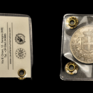 ITALIA VITTORIO EMANUELE II 2 LIRAS 2 LIRE 1863