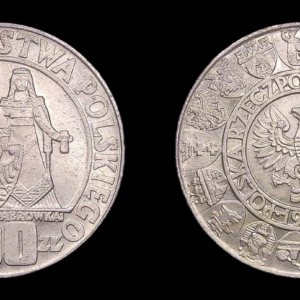 POLONIA POLAND 100 ZLOTYCH 1966 EBC+ PLATA
