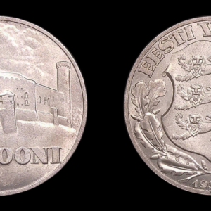 ESTONIA 2 KROONI 1930 SC UNC PLATA