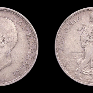 RUMANIA ROMANIA CAROL I 2 LEI 1910 MBC PLATA